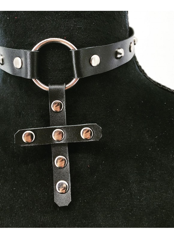 CHOKER DIN PIELE C27